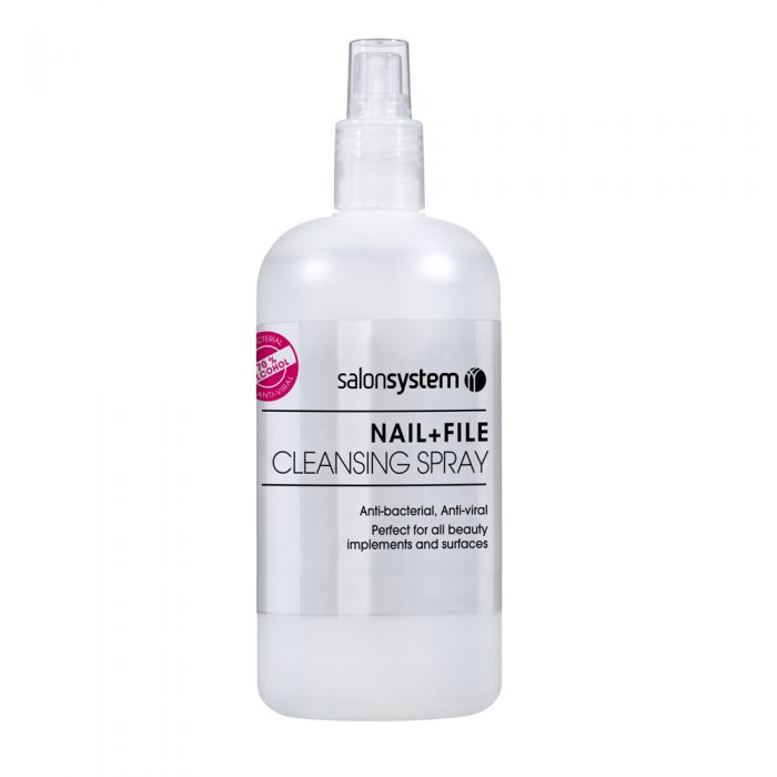 Salon System Nail + File Cleansing Sanitising Spray