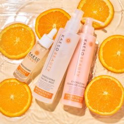 Kaeso Beauty Vitamin C Skincare collection lifestyle