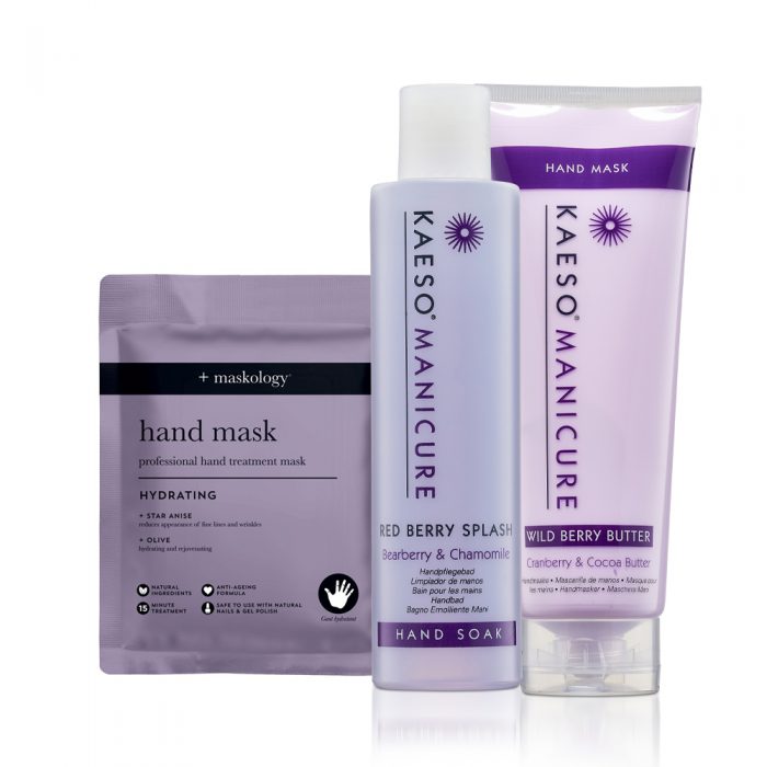 Kaeso Manicure Hand Soak & Hand Mask with +maskology Sheet Hand Mask