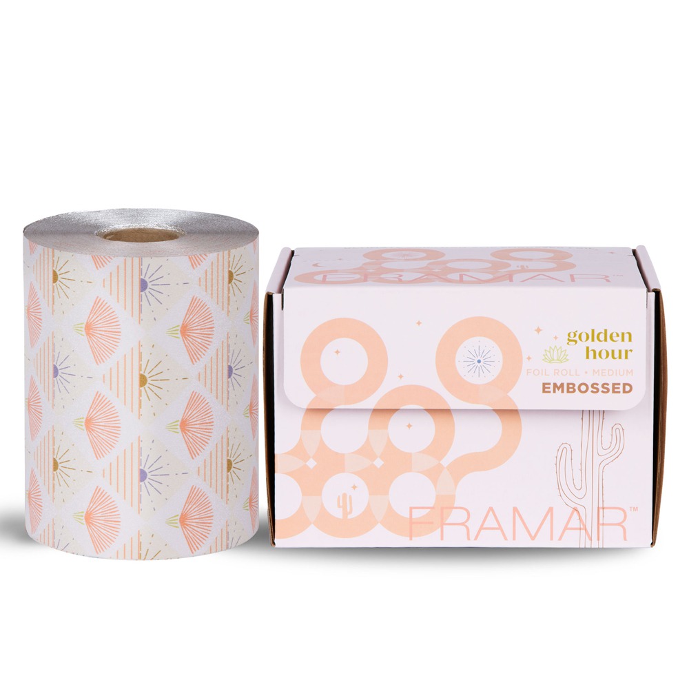 Framar Golden Hour Embossed Hair Foil Roll