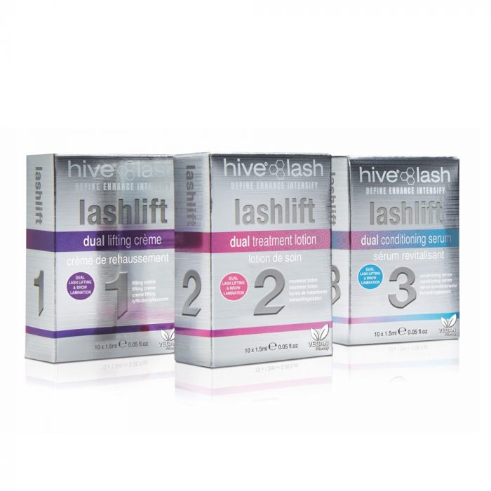 Hive Lash Lift 3 step system sachets