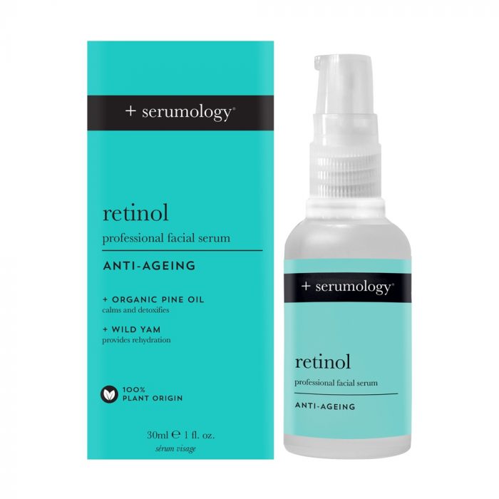 +serumology Professional Retinol Facial Serum bottle and box