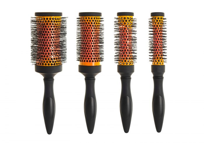 Head Jog Curve Radial Hair Brushes sizes 25mm-52mm