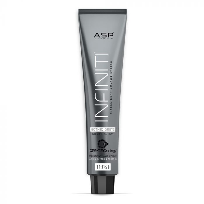 A.S.P INFINITI Gothic Grey permanent hair colour series tube