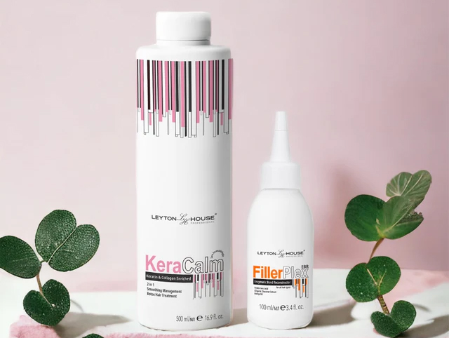 Leyton House Professional KeraCALM and FillerPlex hair treatments