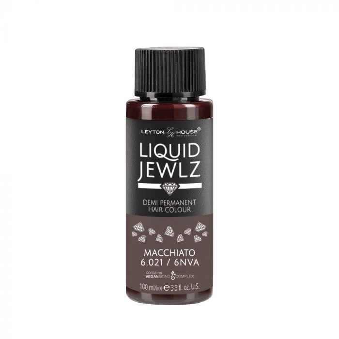 Leyton House Liquid Jewlz Macchiato demi-permanent hair gloss
