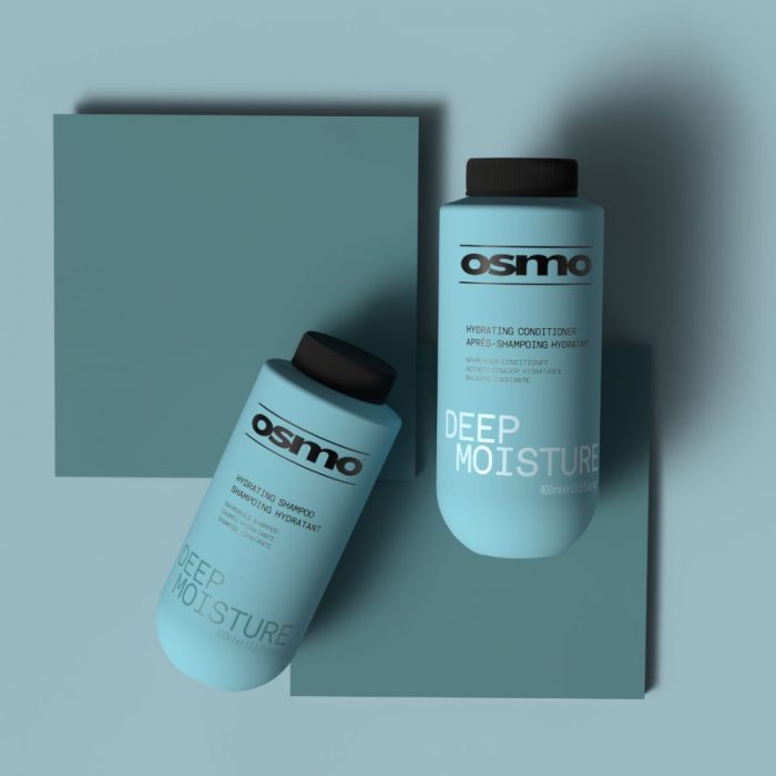 image of osmo deep moisture shampoo and conditioner
