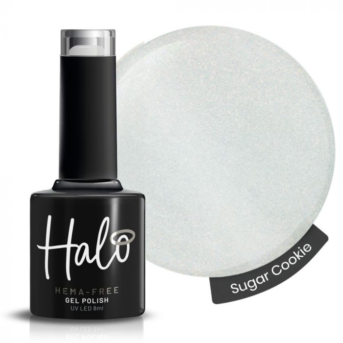 image of sugar cookie swatch and bottle