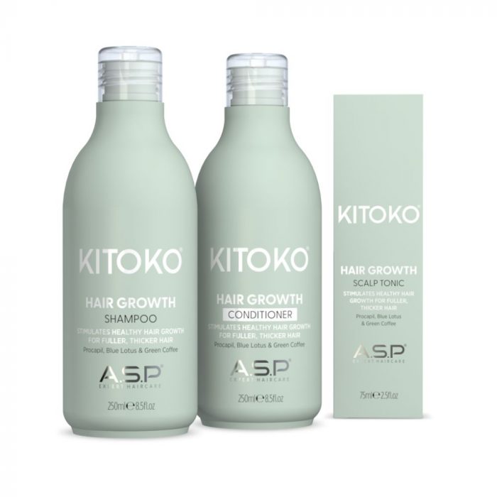 image of hair growth range