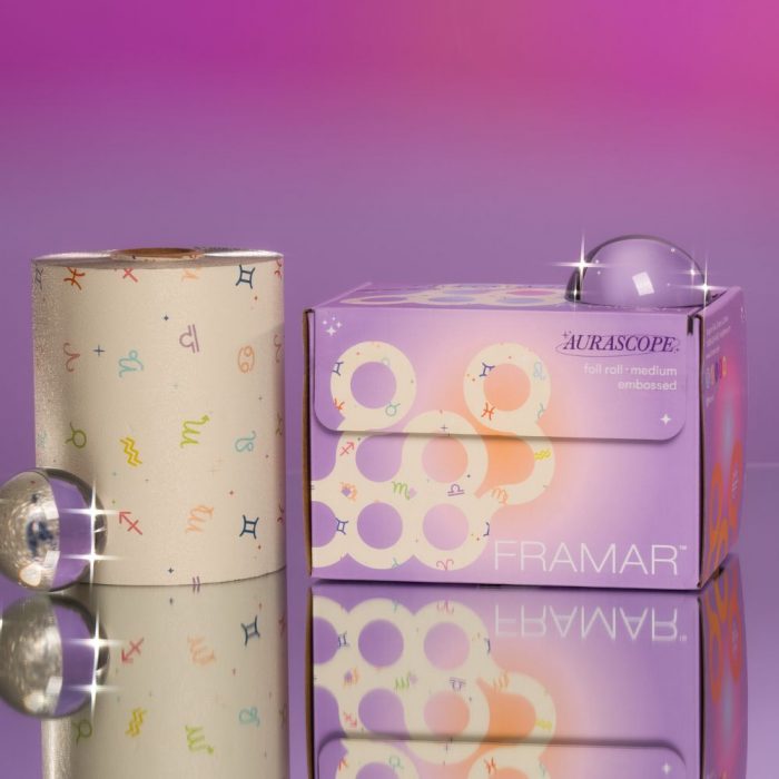 image of framar auroscope embossed foil roll