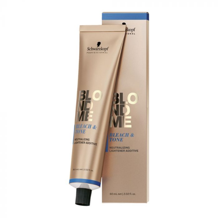 shows blondme bleach and tone tube 