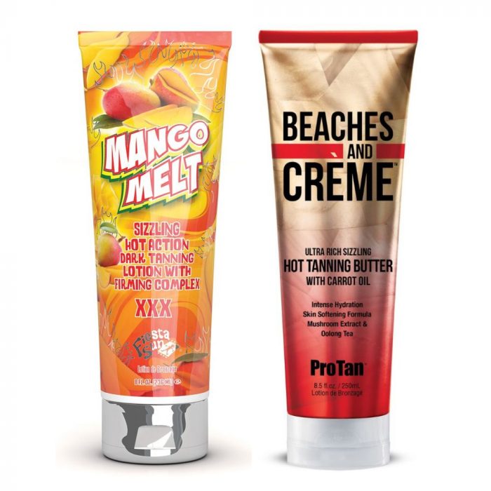 image of sun bed creams