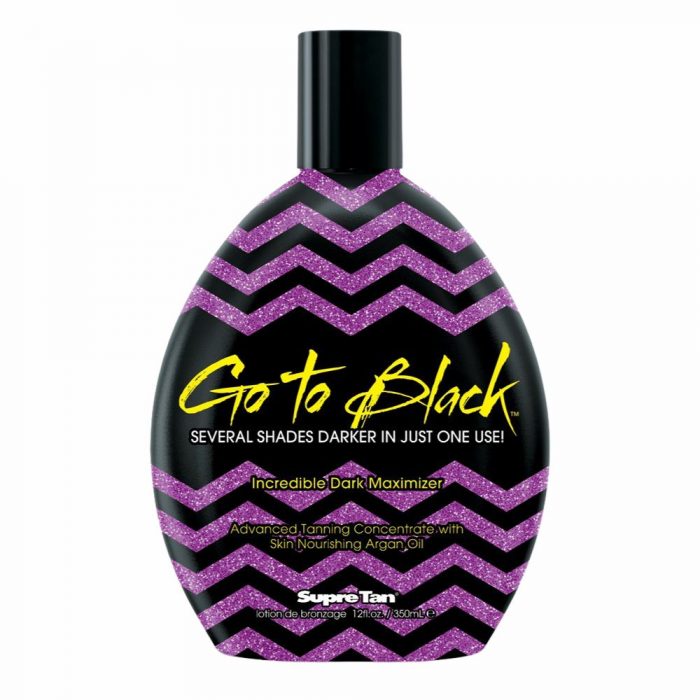 image of go to black tanning accelerator