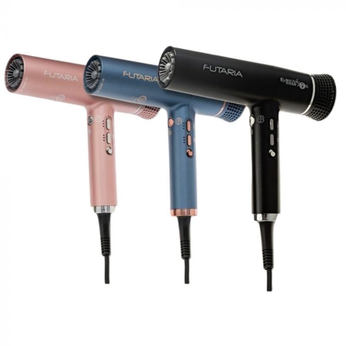 image of futaria hair dryers in 3 colours