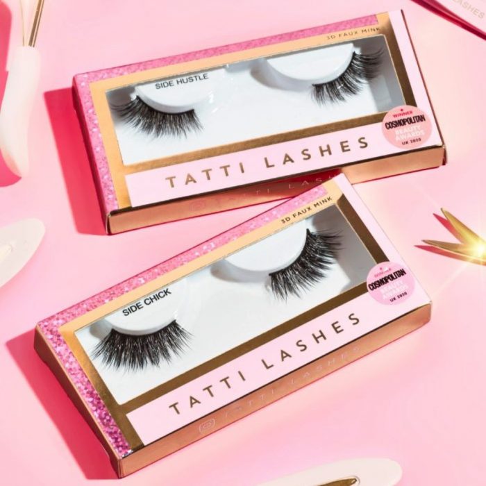 image of half strip lashes