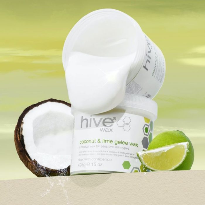 hive coconut and lime gelee wax