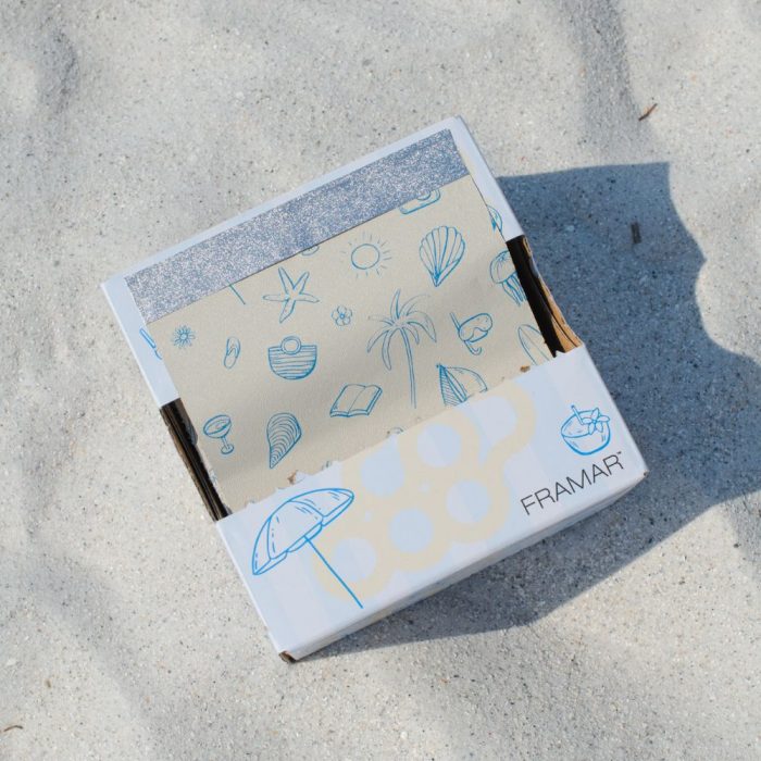 framar beach bum pop up foil in the sand