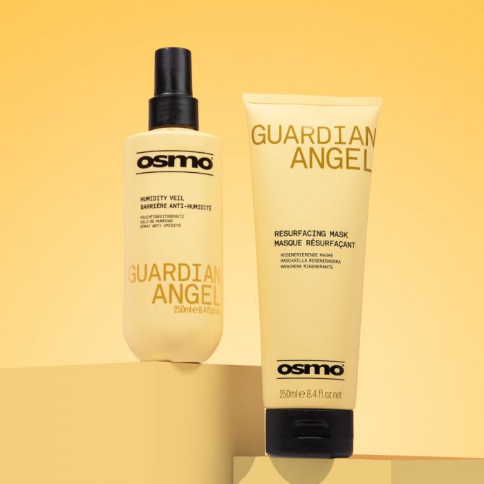 osmo guardian angel complete haircare routine including mask and spray