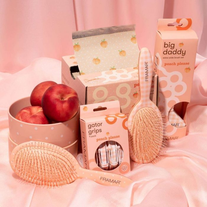 full items included in peach please collection