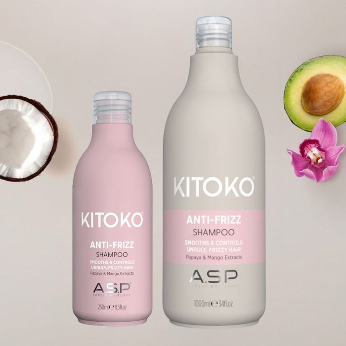 image of kitoko anti frizz shampoo
