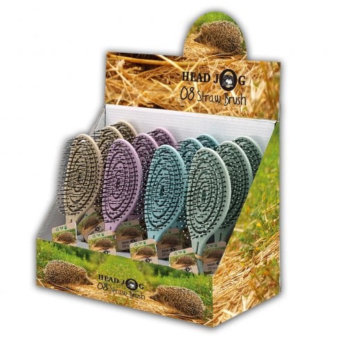 Head Jog 08 Straw Brush Display (12 piece)