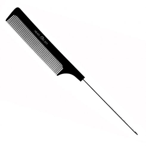Head Jog 203 Pin Tail Comb Black