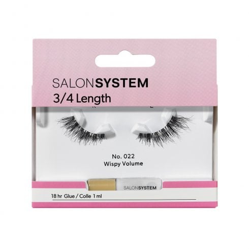 Salon System 3/4 Strip Lashes 022