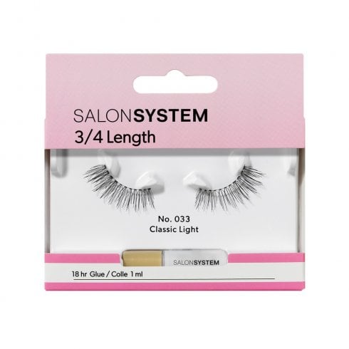 Salon System 3/4 Strip Lashes 033