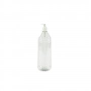 1L Empty Round Pump Bottle