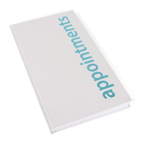 Adel Professional White Appointment Book (3 Assistant)