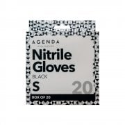 Black Nitrile Gloves Small (20)