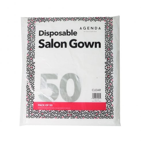 Agenda Disposable Salon Gowns (50 Pack)