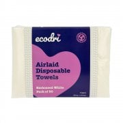EcoDri Airlaid Disposable Towel White 50pk