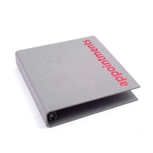 Agenda Grey Loose Leaf Binder (4 Assistant)