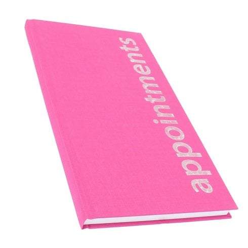 Agenda Pink Appointment Book (3 Assistant)