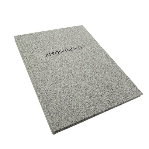 Agenda Stone Grey Appointment Book 6 Assistant