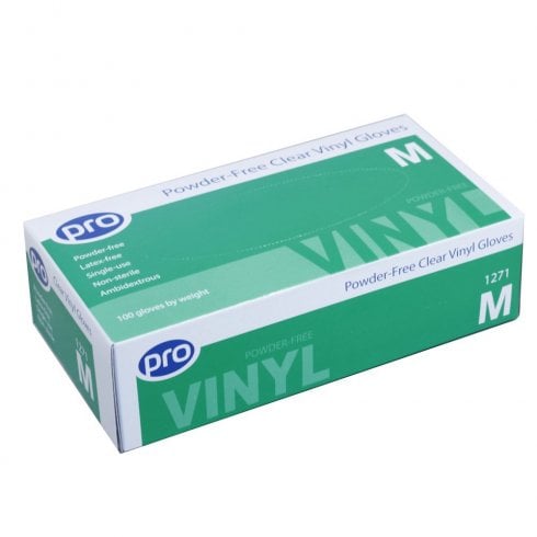 Agenda Vinyl Powder-Free Gloves (100)