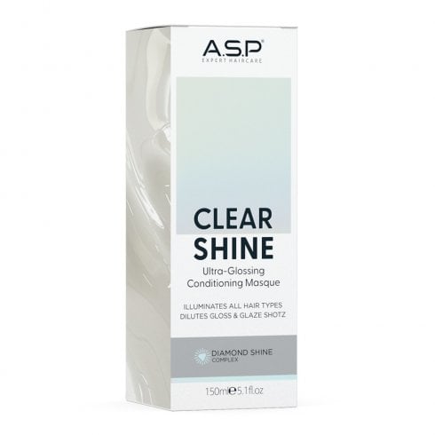 ASP Gloss & Glaze Shotz Clear Shine Ultra-Glossing Conditioning Masque 150ml