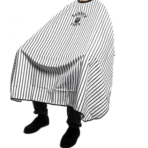 Barber Loco  Pinstripe Barber Gown