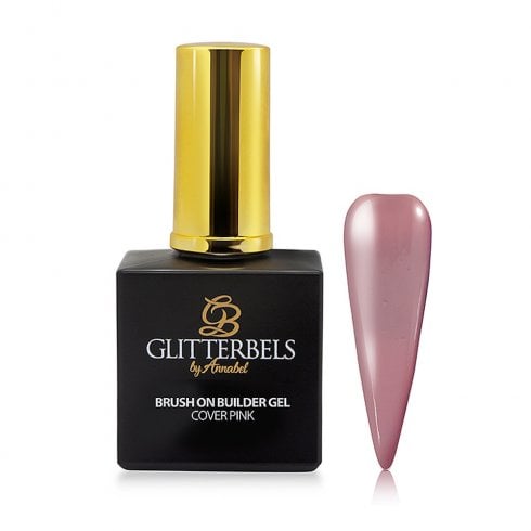 Glitterbels Brush On Builder Gel Cover Pink 17ml
