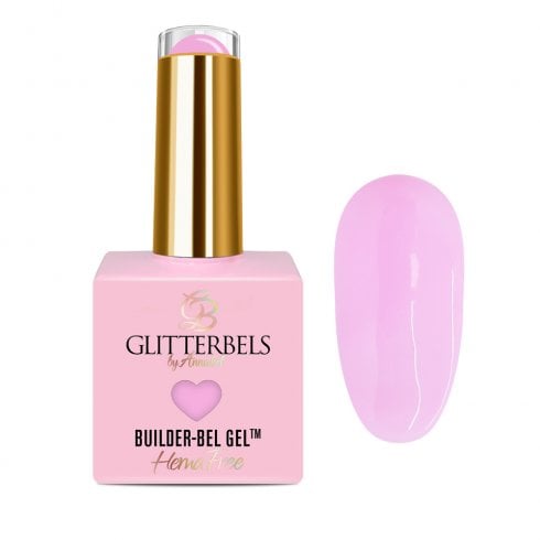 Glitterbels Builder-Bel Hema-Free Builder Gel Powder Puff 17ml