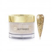 Coloured Acrylic Powder Broken Gold 28g
