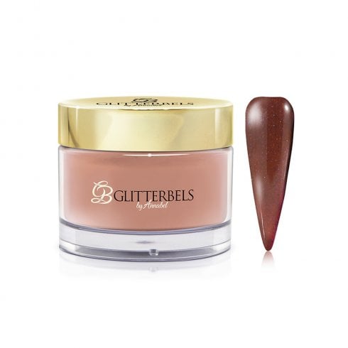 Glitterbels Coloured Acrylic Powder Burnt Amber 28g