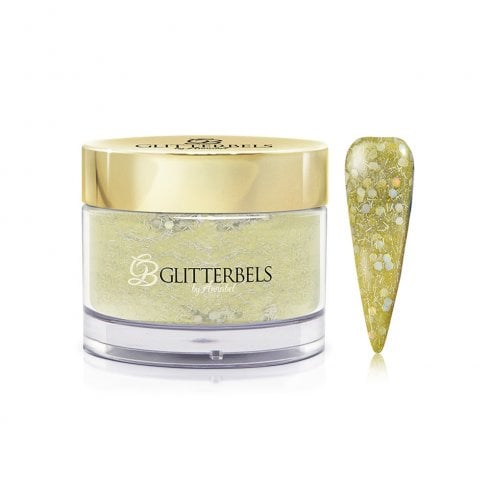 Glitterbels Coloured Acrylic Powder Lime Magic 28g