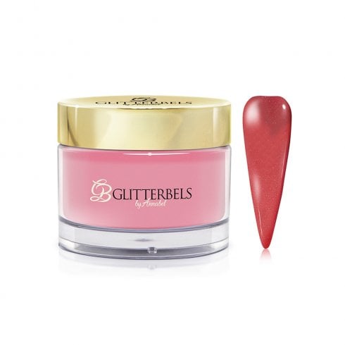 Glitterbels Coloured Acrylic Powder Strawberry Lipgloss 28g