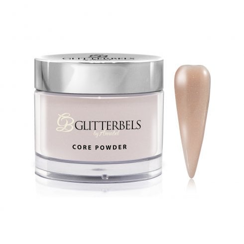 Glitterbels Core Acrylic Powder Sugared Almond Shimmer 56g