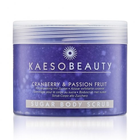 Kaeso Cranberry and Passion Fruit Sugar Body Scrub 450ml