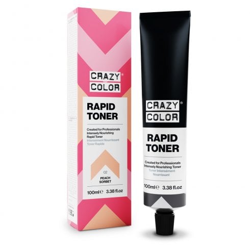 Crazy Color Rapid Toners Rapid Toner Peach Sorbet 100ml