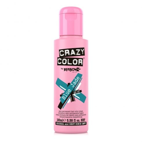 Crazy Color Semi-Permanent Colour Blue Jade 100ml