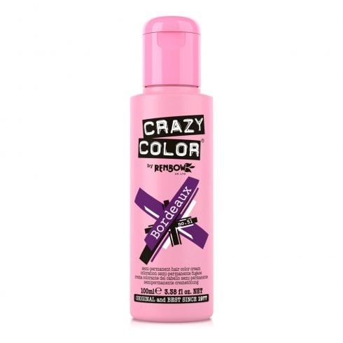 Crazy Color Semi-Permanent Colour Bordeaux 100ml